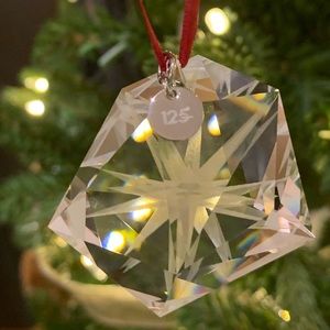 Atelier Swarovski holiday ornament by Daniel Libeskind